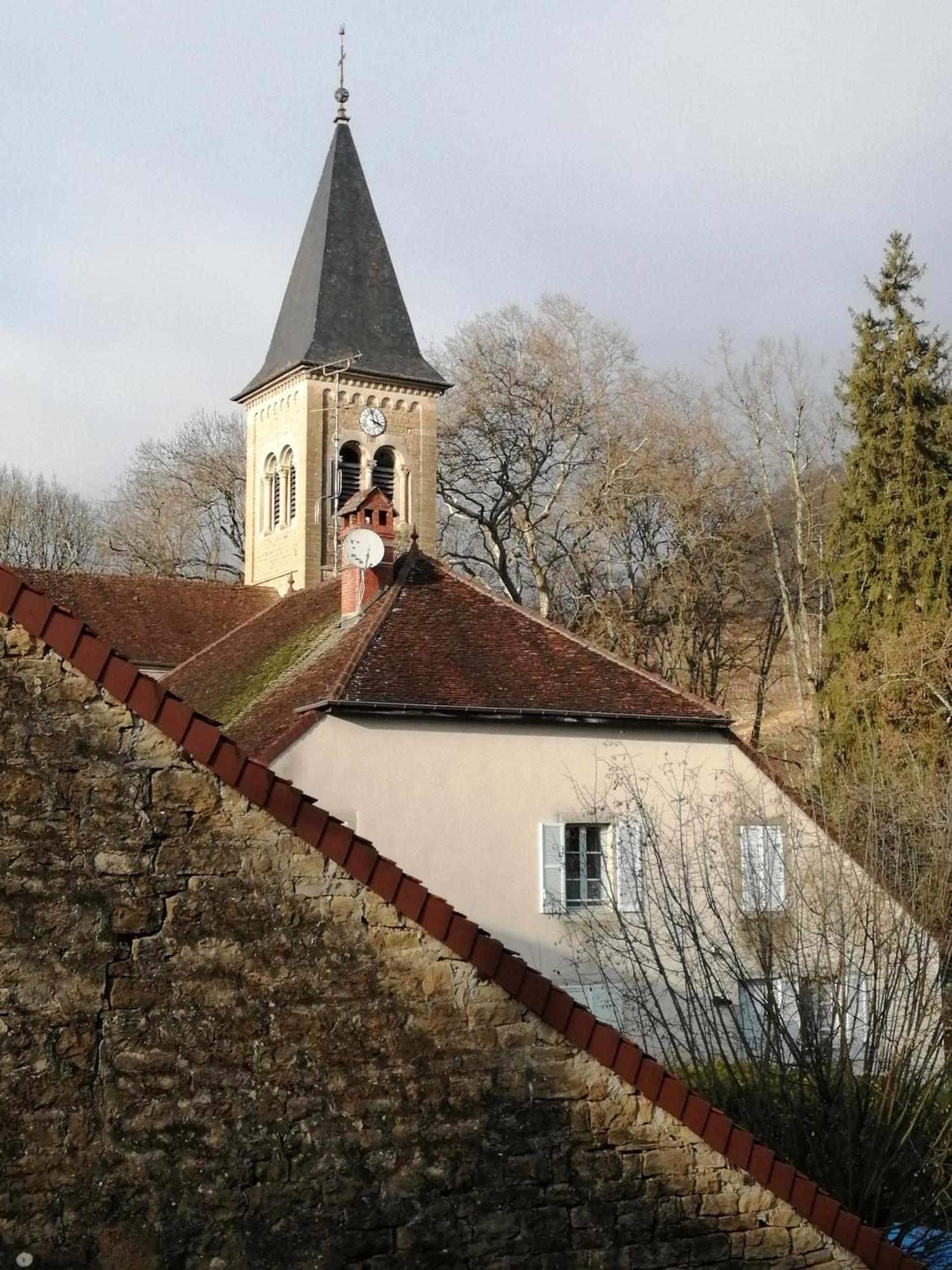 Ferienwohnung A La Halte Des Gorges Nevy-Sur-Seille Exterior foto